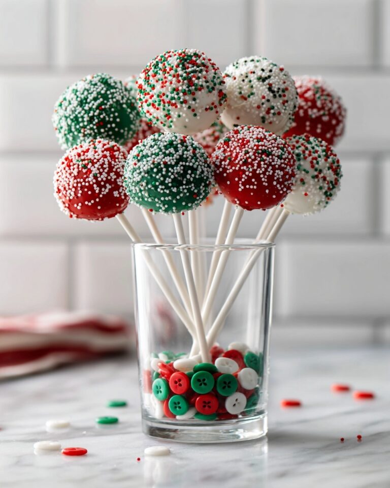 Christmas Cake Pops Recipe
