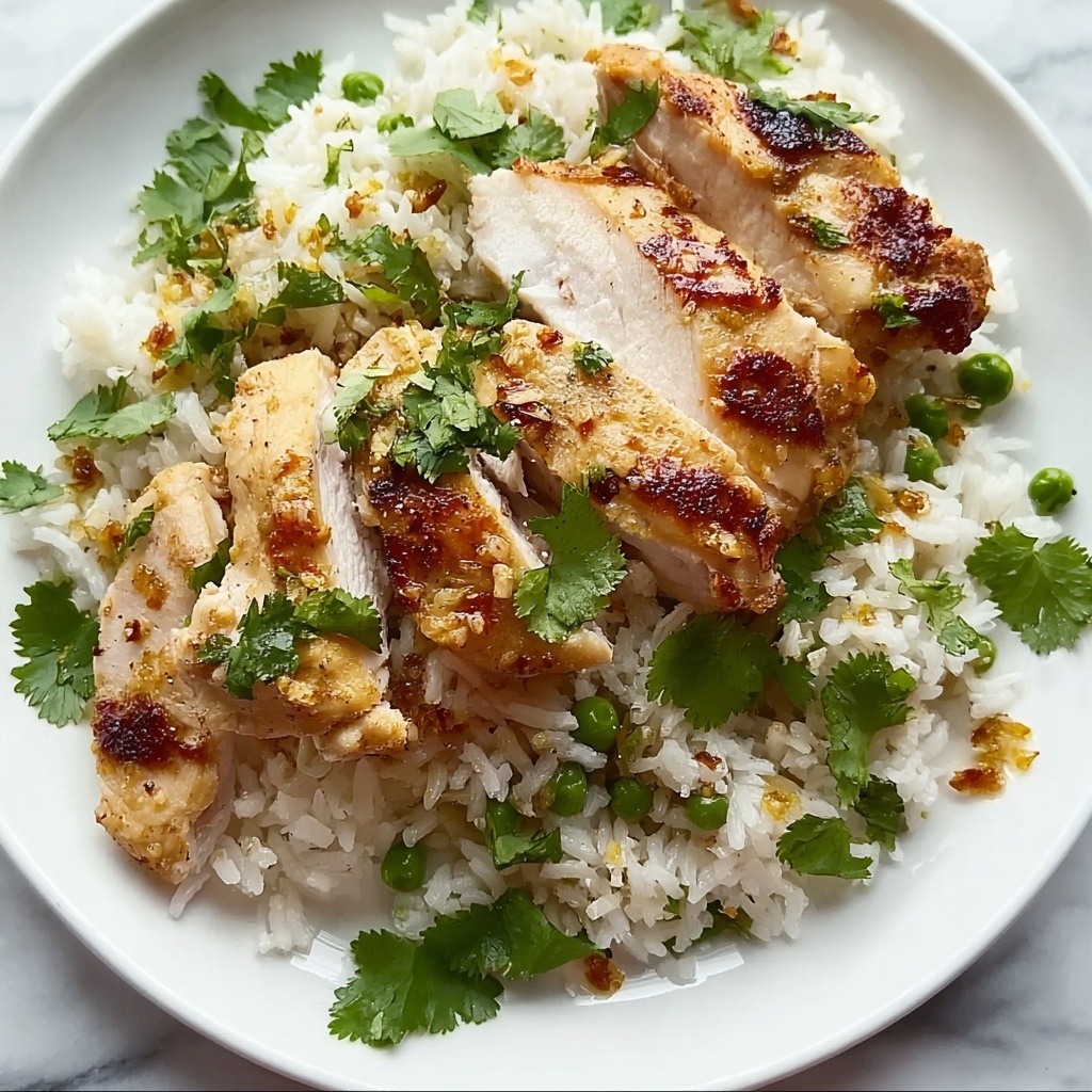 Coconut Chicken Rice Recipe - Recipe Image