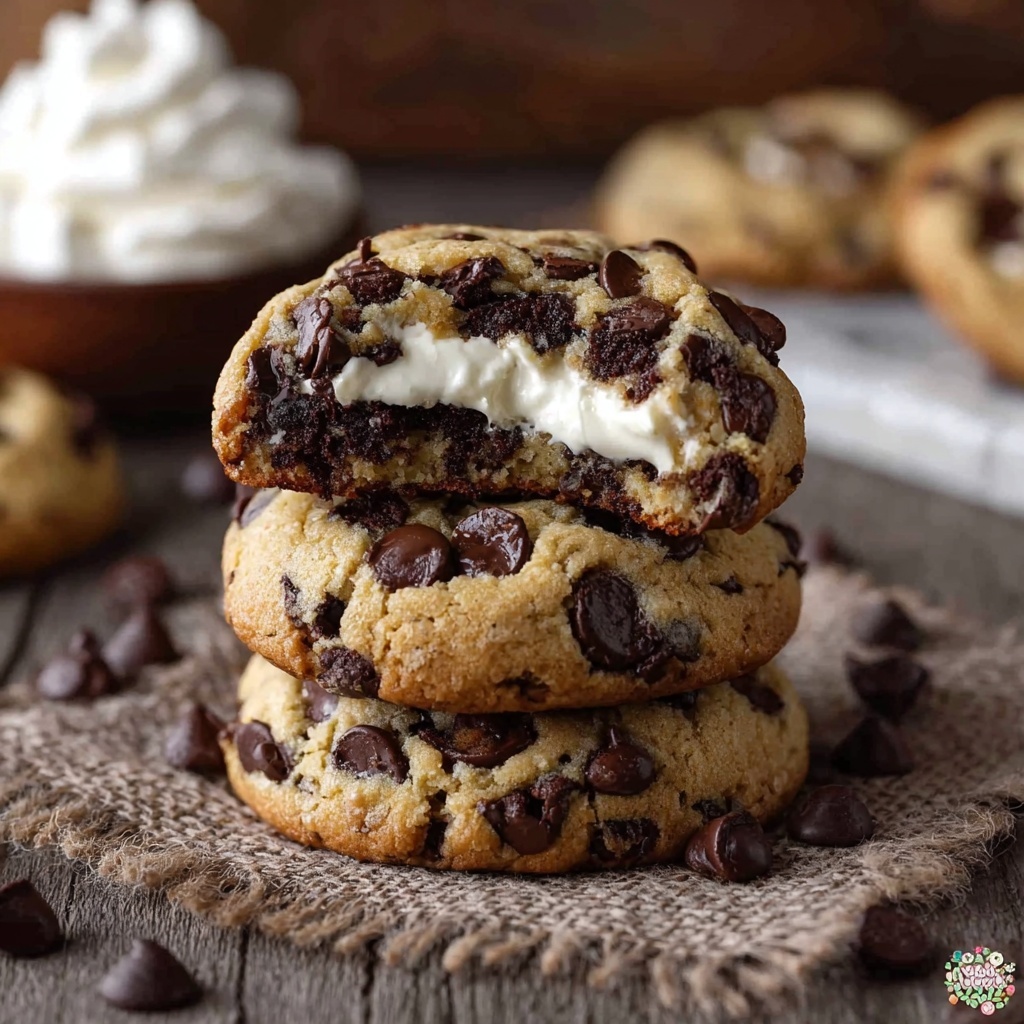 Chocolate Chip Cheesecake Cookies Recipe - Recipe Image