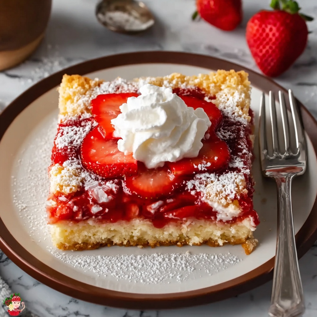 Strawberry Cheesecake Dump Cake Recipe - Recipe Image