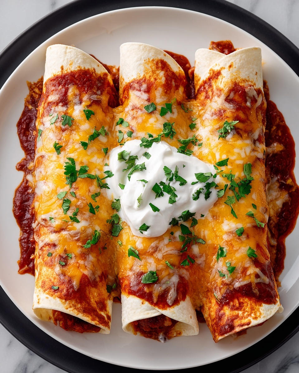 Chicken Enchiladas with Red Sauce Recipe - Recipe Image