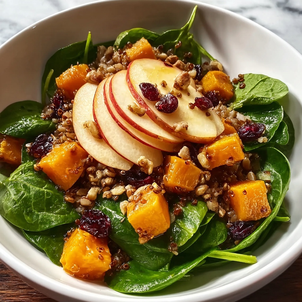 Apple Butternut Squash Farro Salad Recipe - Recipe Image