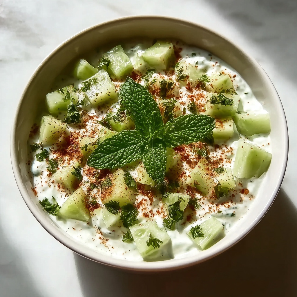 Cucumber Raita: 5 Simple Steps to Refreshing Perfection Recipe - Recipe Image