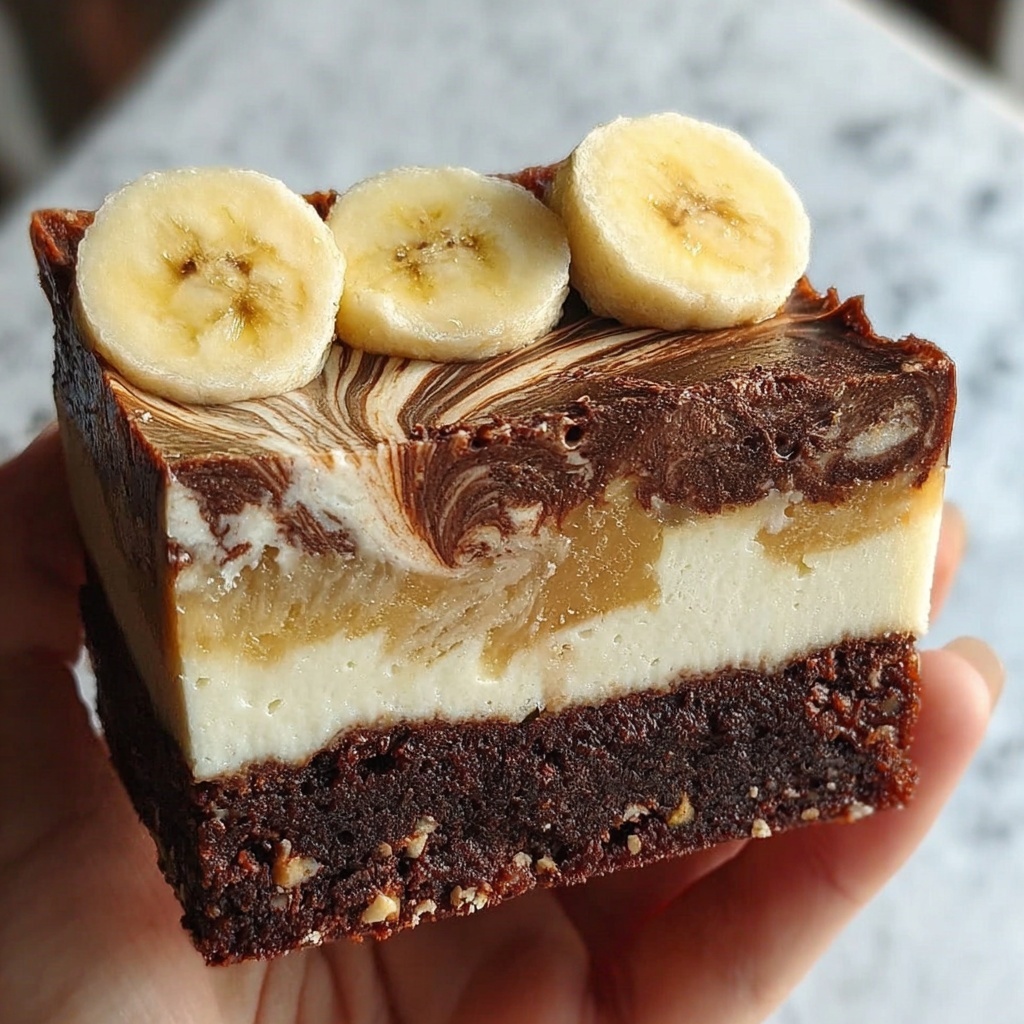 7 Delightful Banana Pudding Brownies Recipe - Recipe Image