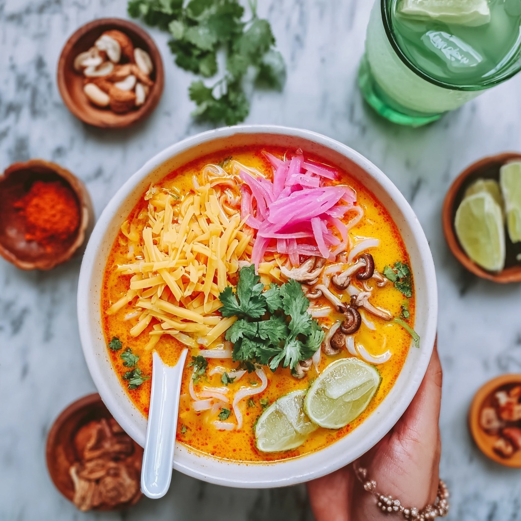 Delicious Vegan Khao Soi: A Comforting Bowls of Flavor Recipe - Recipe Image