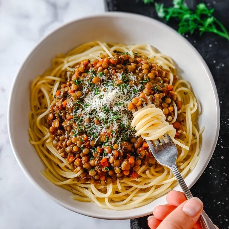 Lentil Bolognese Recipe
