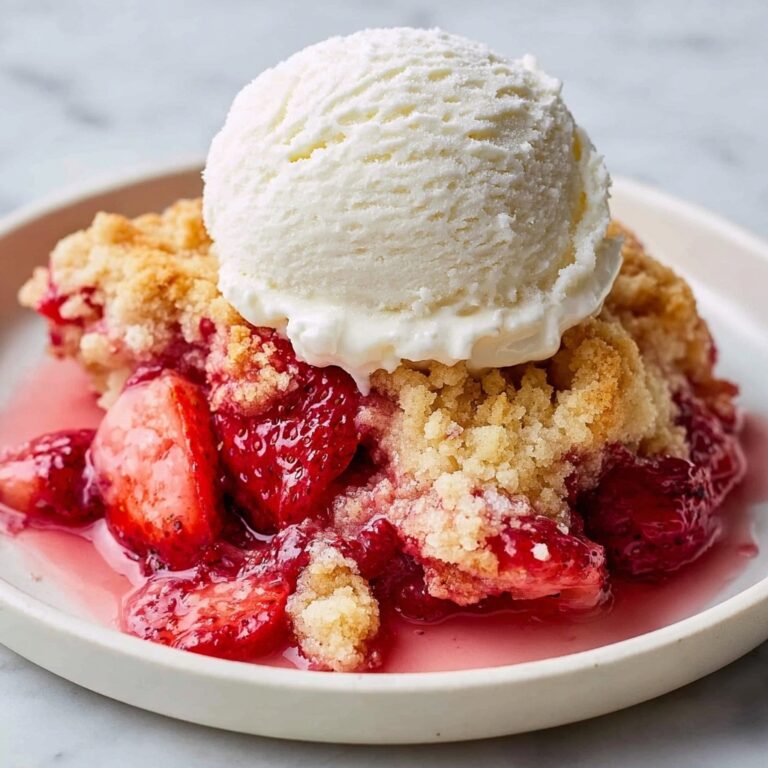 Strawberry Cobbler Recipe