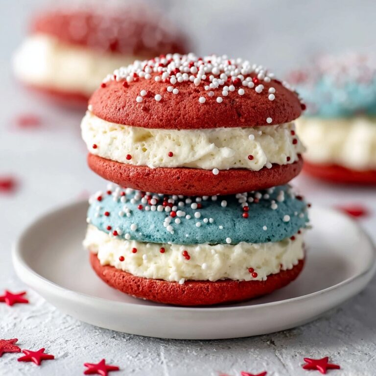 Red, White and Blue Whoopie Pies Recipe
