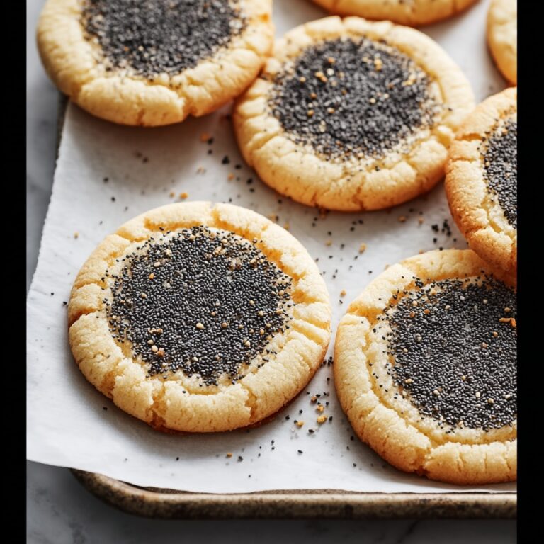 Cardamom Poppy Seed Cookies Recipe