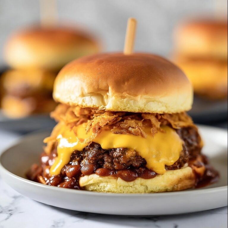 Chili Cheeseburgers Recipe