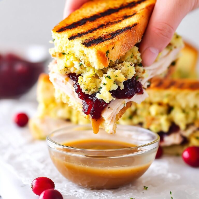 Thanksgiving Leftovers Panini Recipe