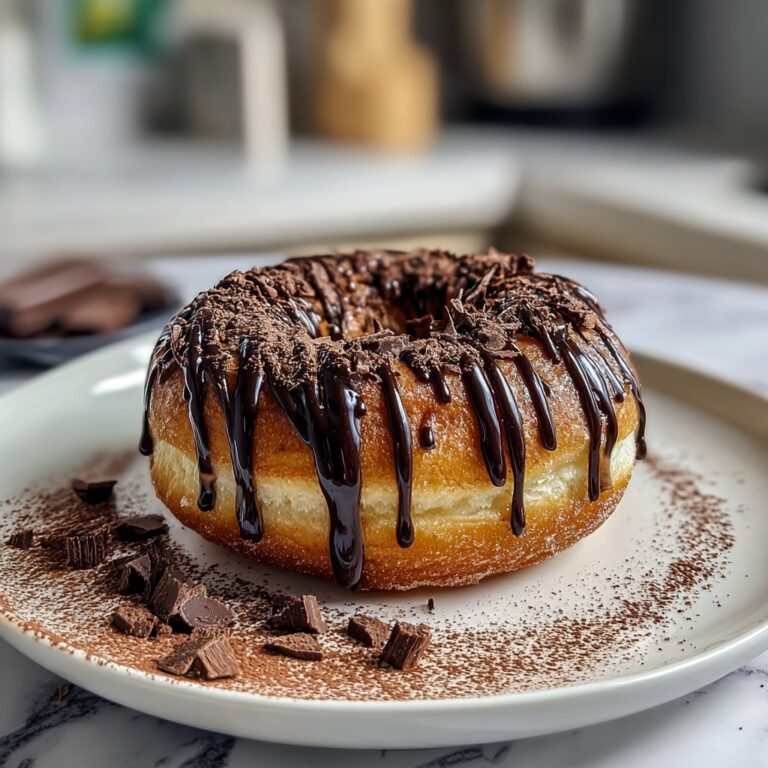 Cinnamon-Sugar Donuts with Chocolate Drizzle Recipe