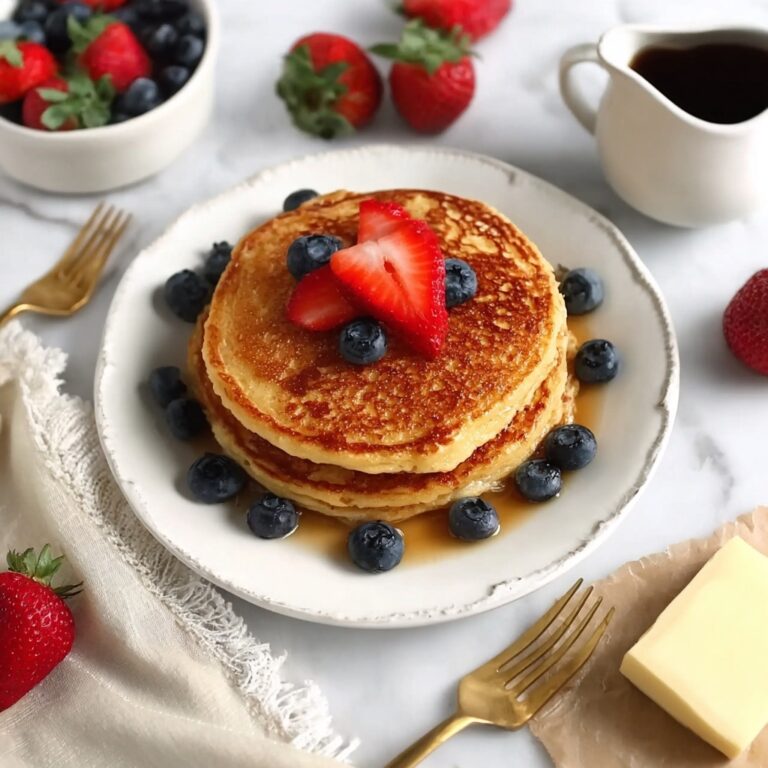 Protein Pancakes with Cottage Cheese Recipe