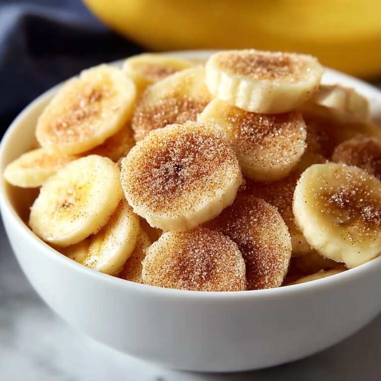 Cinnamon-Sugar Air Fryer Banana Chips Recipe
