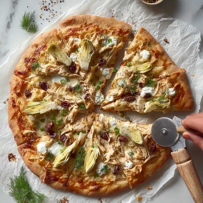 Chicken Tzatziki Pizza Recipe