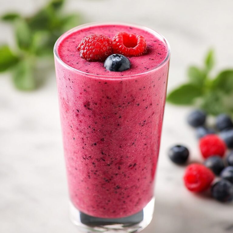 Mixed Berry Smoothie Recipe
