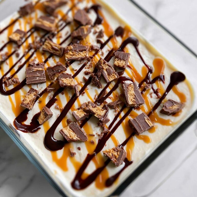 TWIX Ice Cream Cake Recipe
