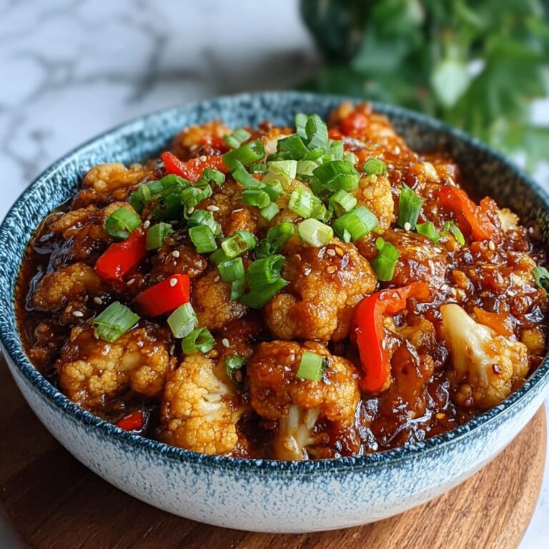 Kung Pao Cauliflower Recipe