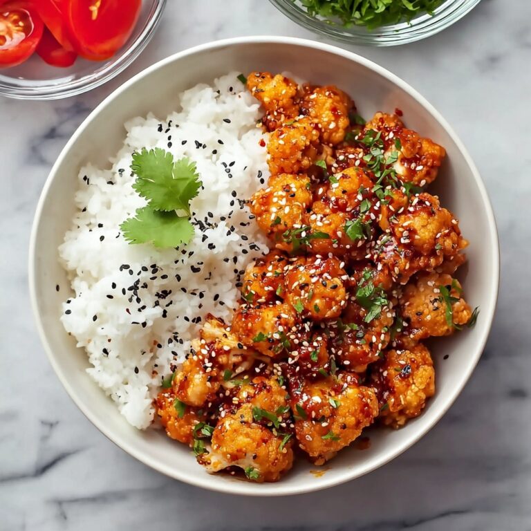 Sticky Sesame Cauliflower (Vegan Recipe) Recipe