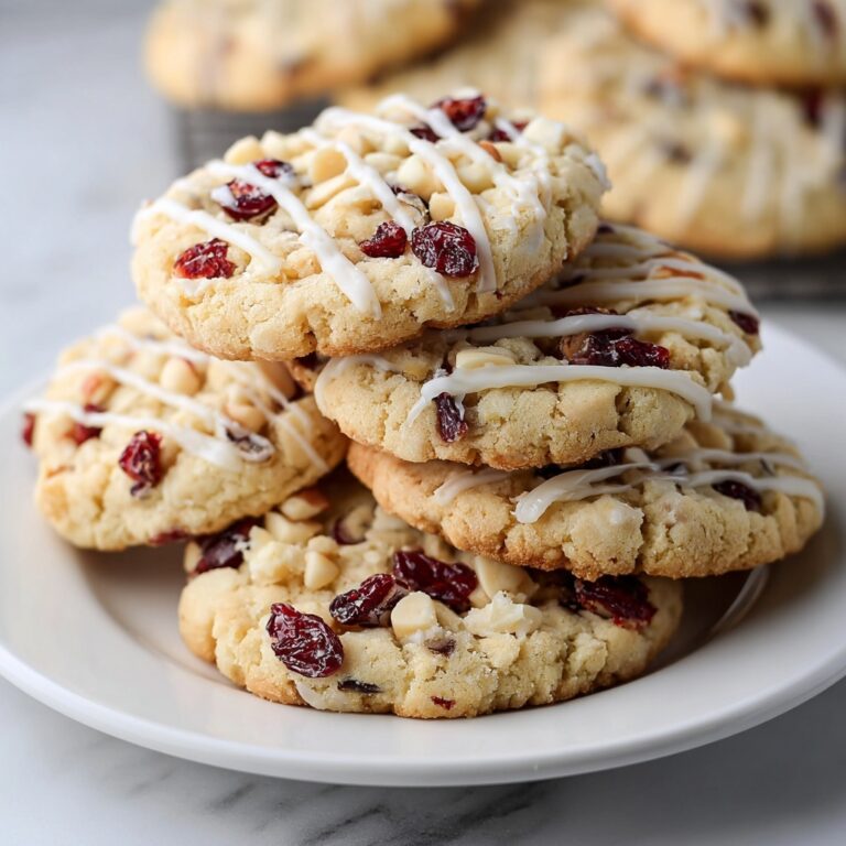 White Chocolate Cranberry Orange Cookies Recipe