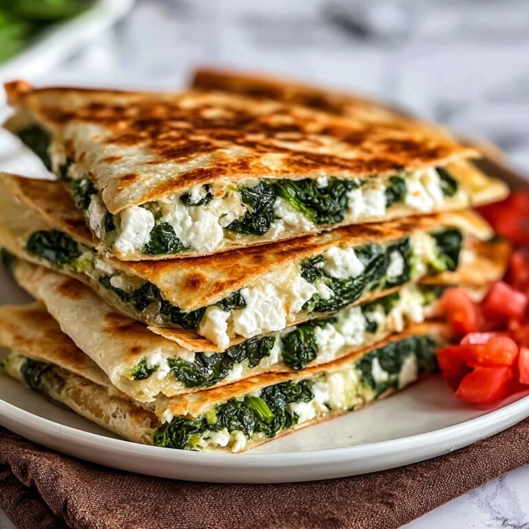 Easy Spinach Feta Quesadillas – Delicious & Healthy Lunch Recipe