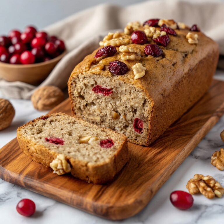 Cranberry Walnut Bread Recipe