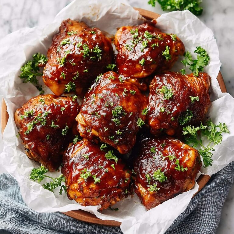 Slow Cooker BBQ Chicken Thighs Recipe