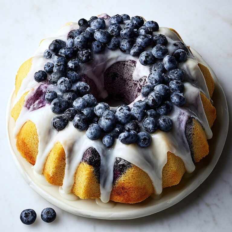 Blueberry Bundt Cake Recipe