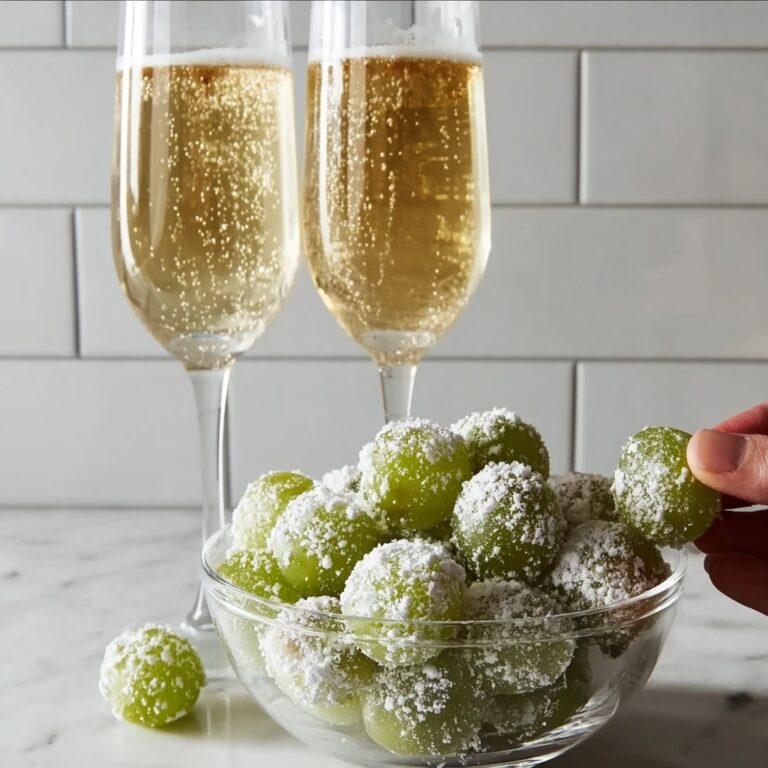 Sweet Prosecco Grapes: A Festive and Refreshing Marinated Fruit Treat Recipe