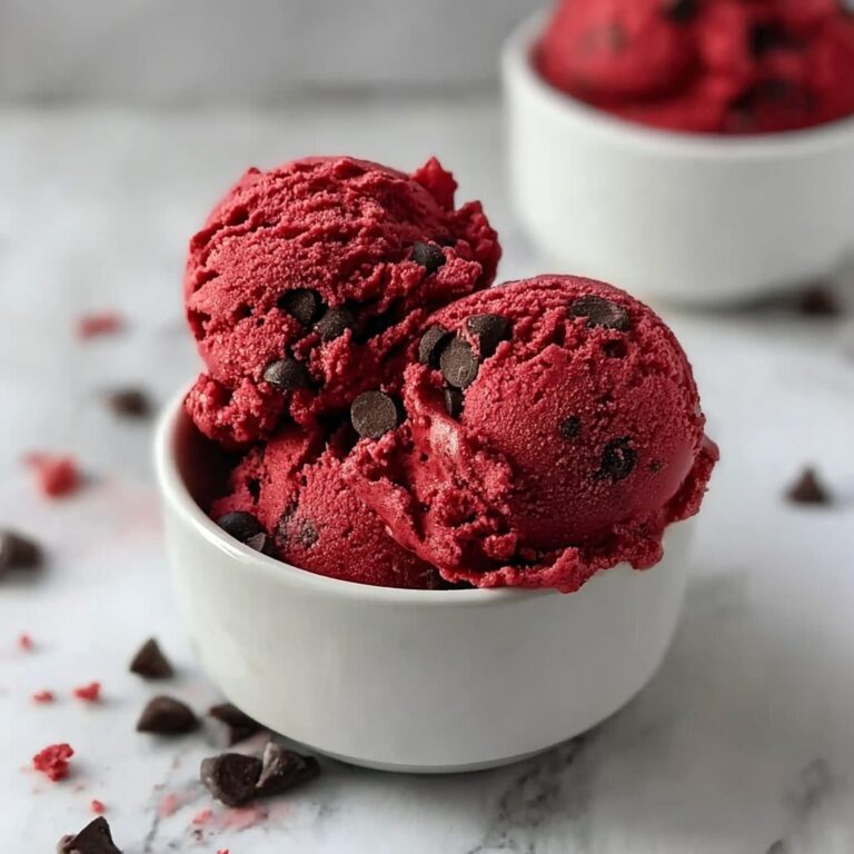 Edible Red Velvet Cookie Dough Recipe