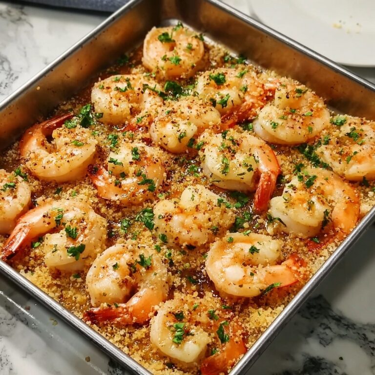 Baked Garlic Parmesan Shrimp Recipe