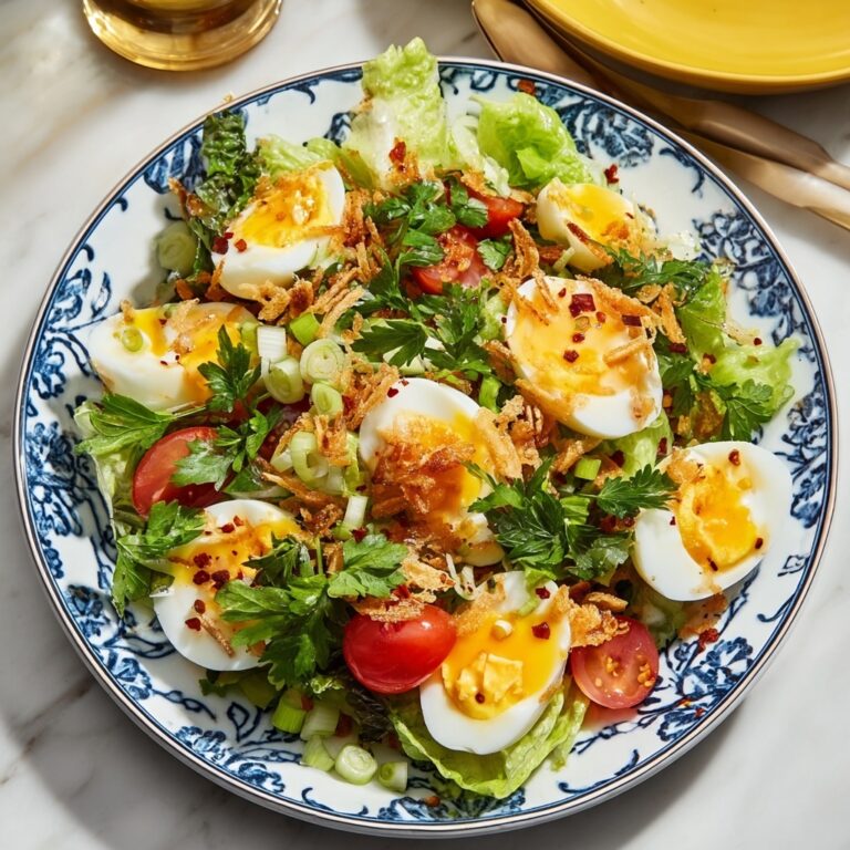 Crispy Egg Salad Recipe