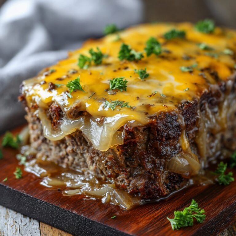 French Onion Meatloaf Recipe