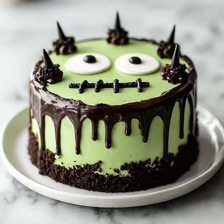 Frankenstein Cheesecake: A Spooky Halloween Delight Recipe