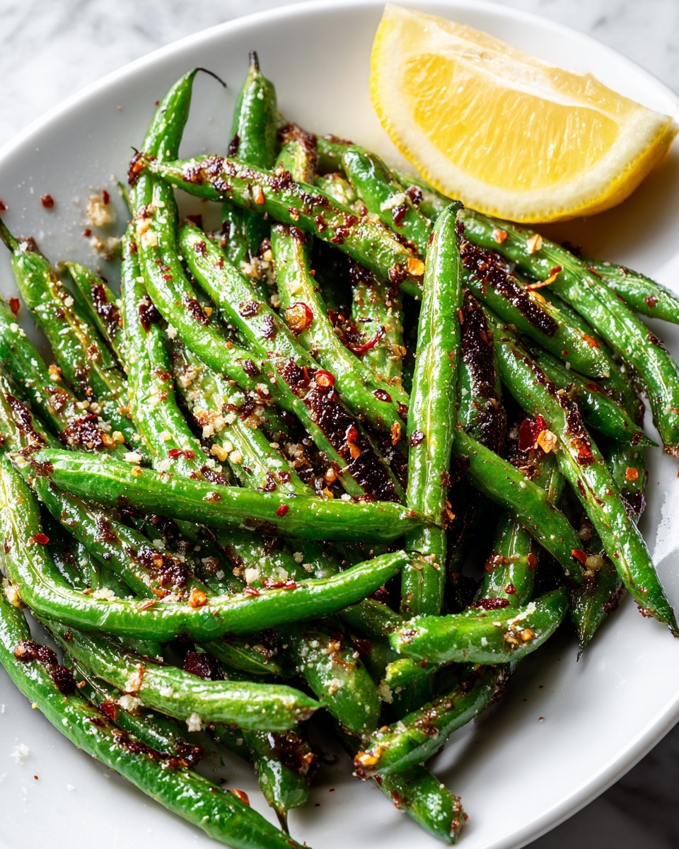 Roasted Parmesan Green Beans Recipe - Recipe Image