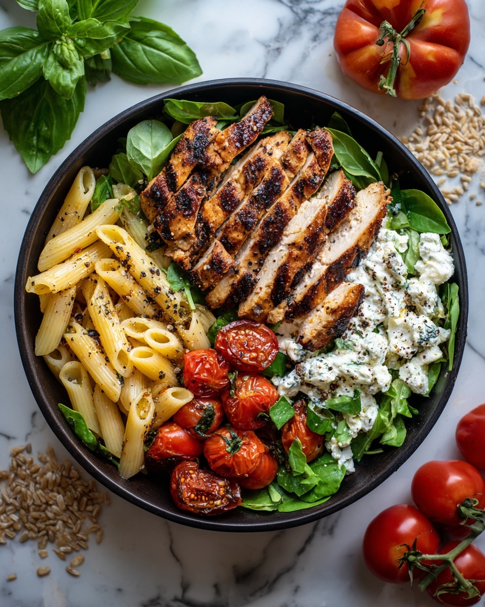 Creamy Ricotta Chicken Pasta Recipe - Recipe Image