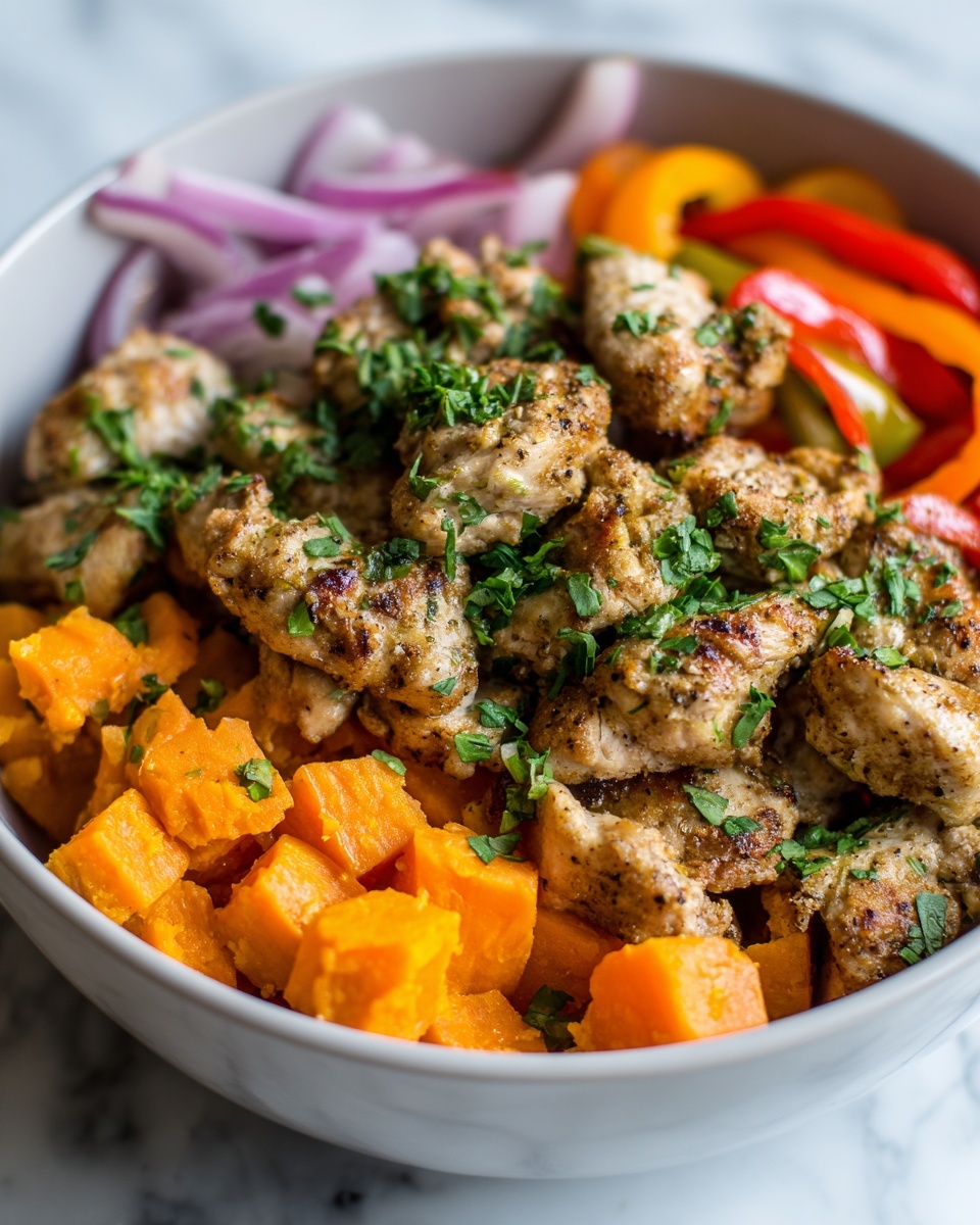 Chicken and Sweet Potato Skillet Recipe - Recipe Image