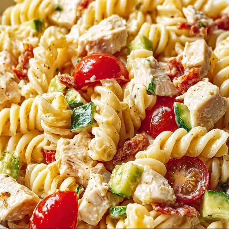 Savory Chicken Club Pasta Salad: Your Summer Flavor Fix Recipe