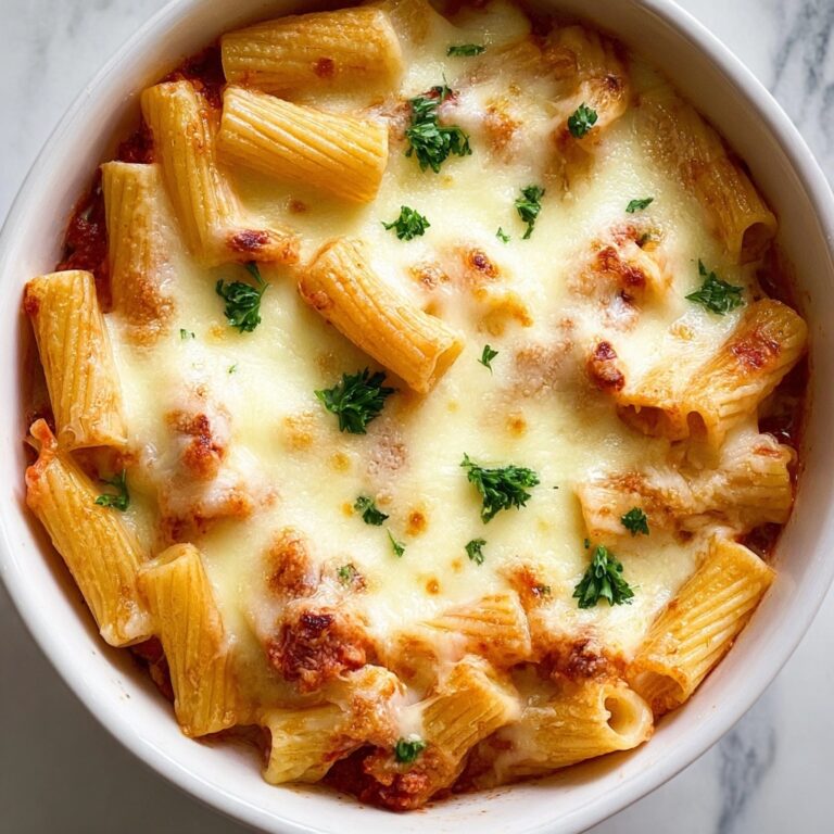 Creamy Baked Rigatoni Al Forno Recipe