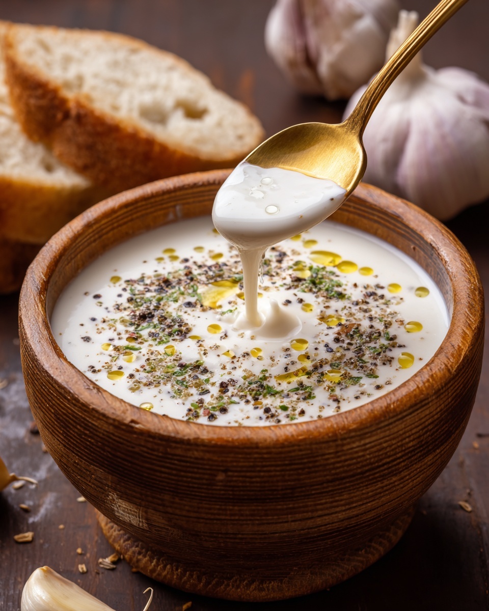 Irresistible Garlic Sauce for Pizza Recipe - Recipe Image