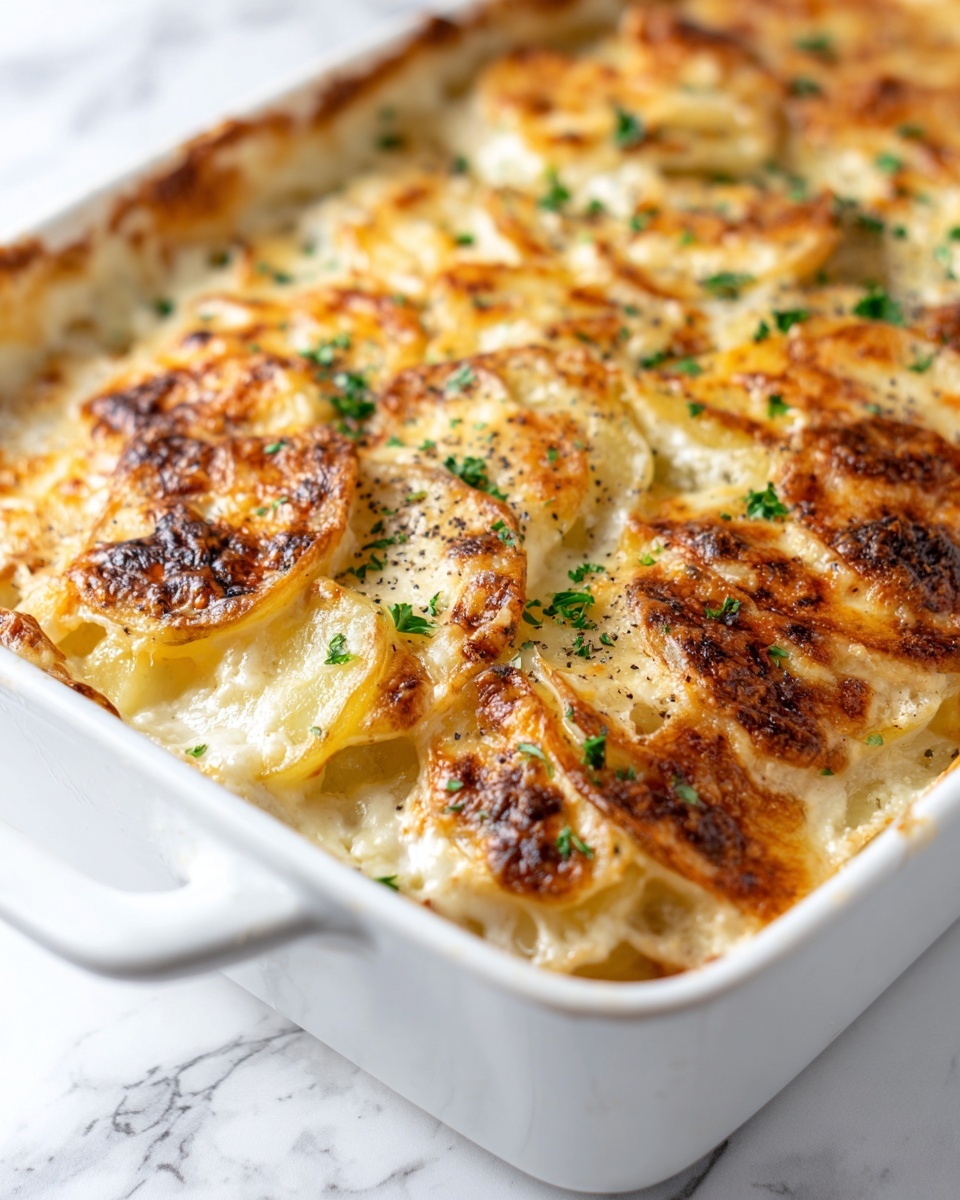 Cheesy Scalloped Potatoes: The Ultimate Comfort Food Recipe - Recipe Image