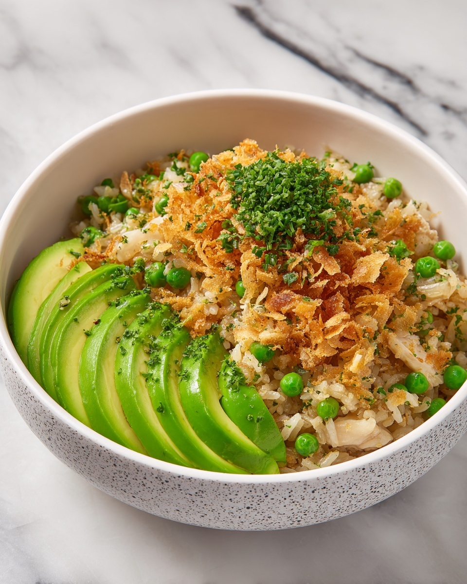 Tuna Avocado Crispy Rice Salad Recipe - Recipe Image