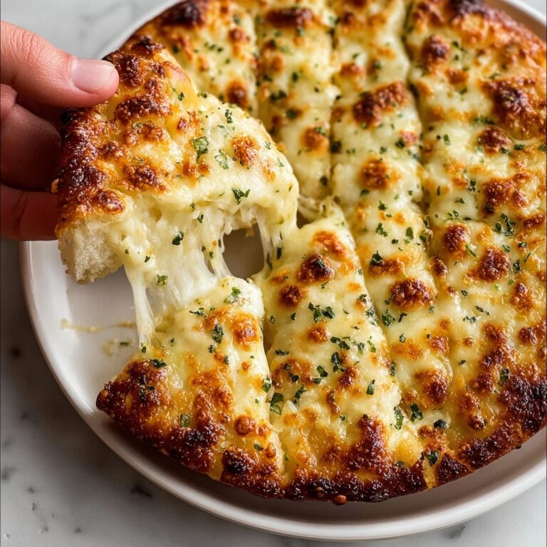 Baked Garlic Bread Dip Recipe
