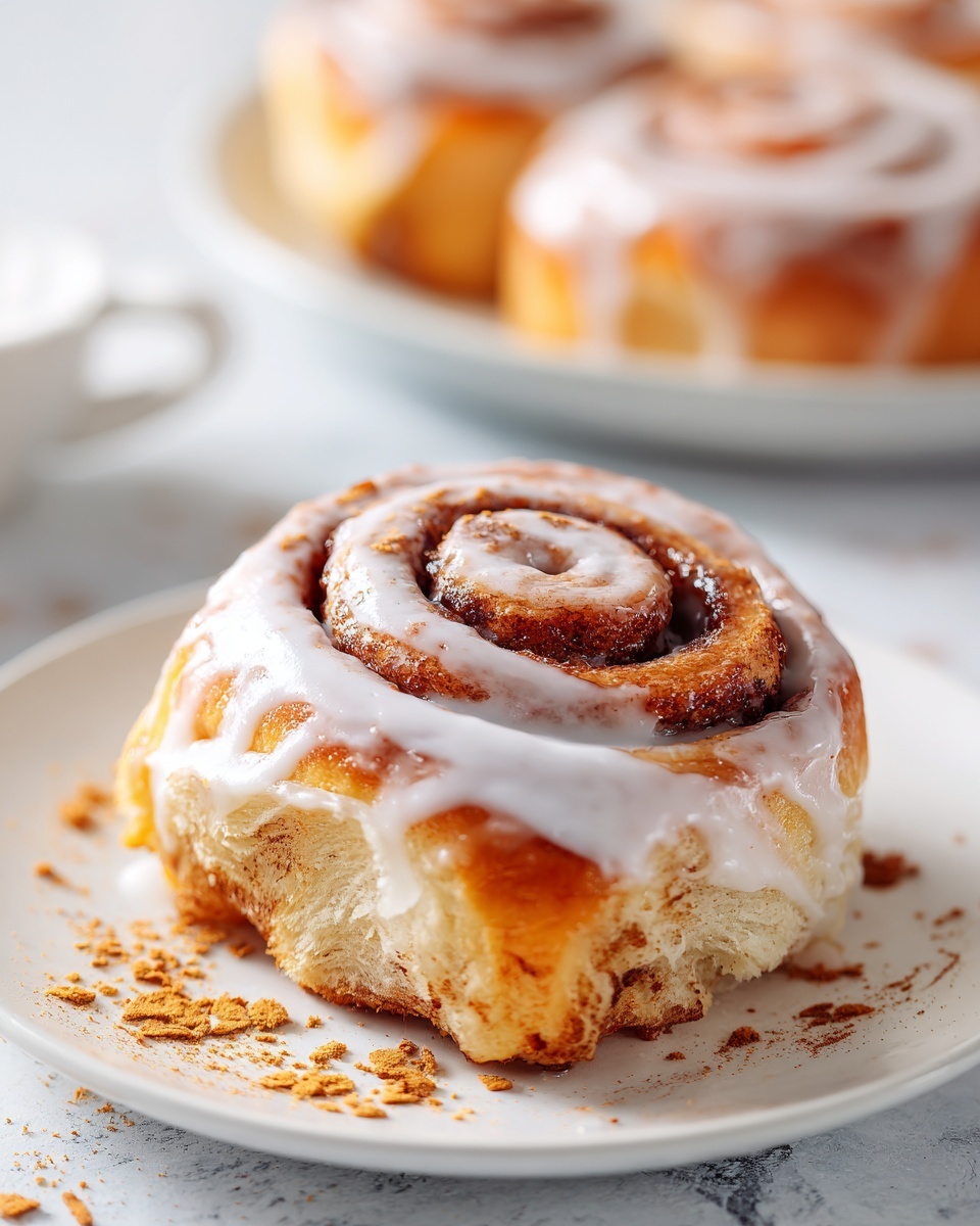 Ooey Gooey Cinnamon Roll Cake Recipe - Recipe Image