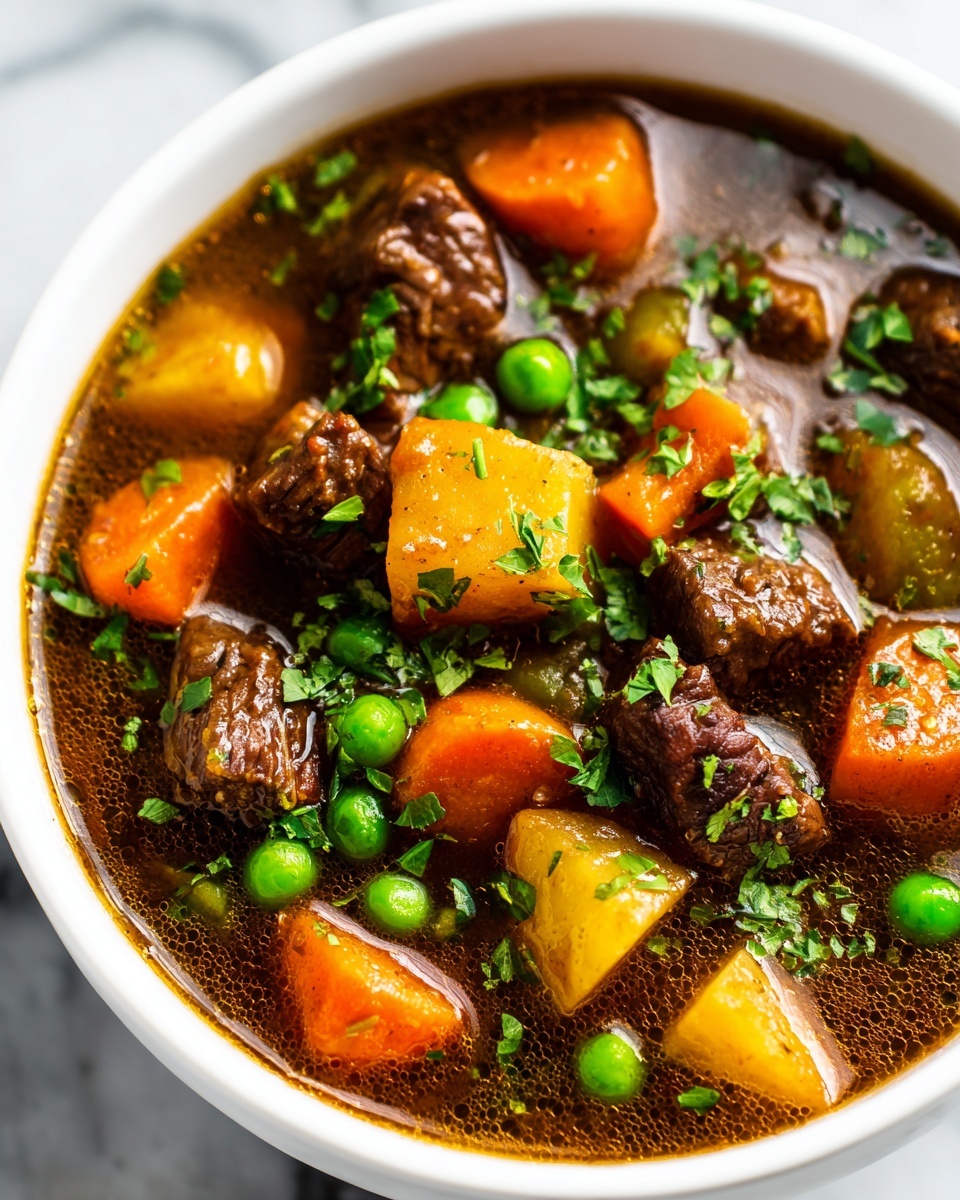 Beef Vegetable Soup Recipe - Recipe Image