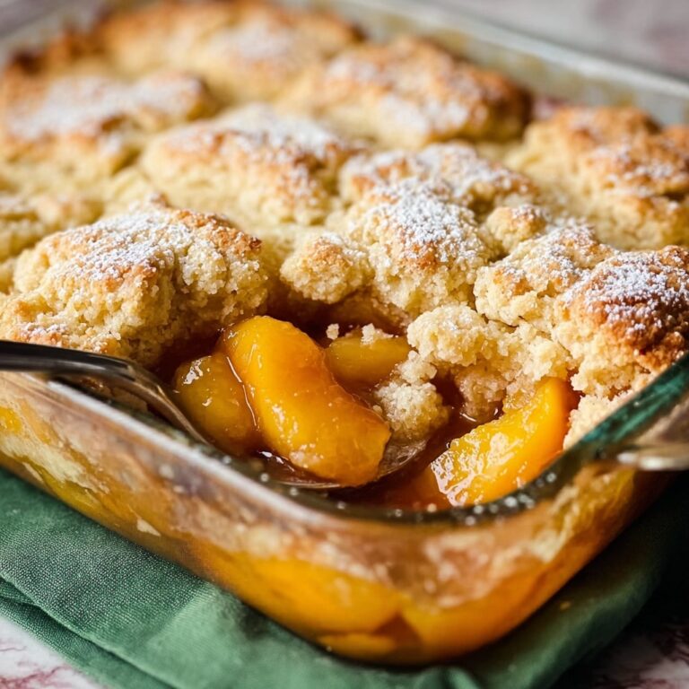 Fresh Peach Cobbler Recipe