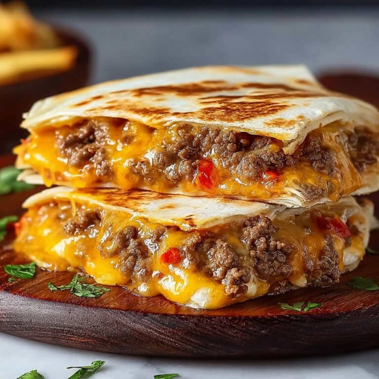 Quesadilla Burgers Recipe