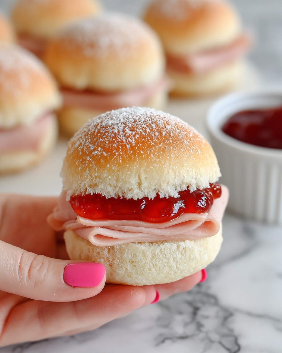 Monte Cristo Sliders Recipe - Recipe Image