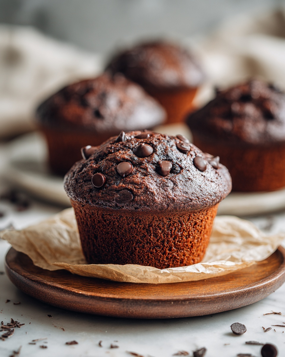 Costco Chocolate Muffins (Homemade Version!) Recipe - Recipe Image