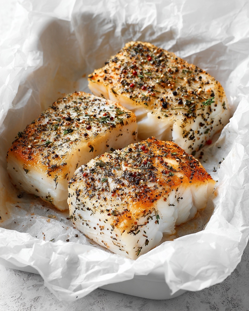 Butter-Baked Haddock with Parmesan and Lemon Recipe - Recipe Image